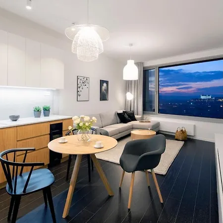 Apartament Ah Sky Park 2c-castle View 25th Floor-parking Bratislava