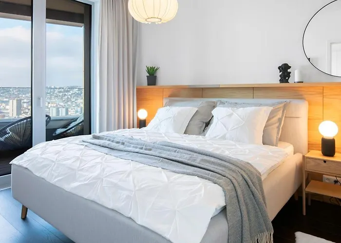 Apartmán Ah Sky Park 2c-castle View 25th Floor-parking *